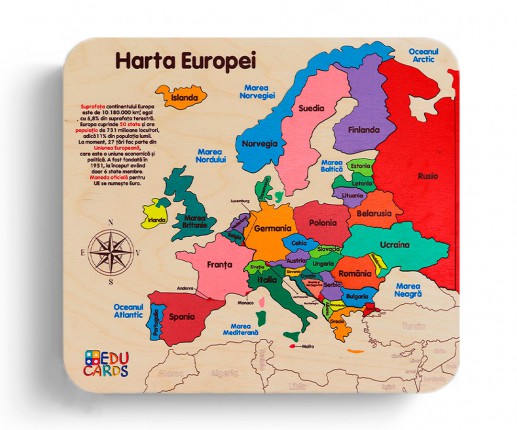 Combo Puzzle Harta Europei thumb-image 2