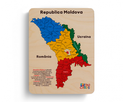 Harta Republicii Moldova