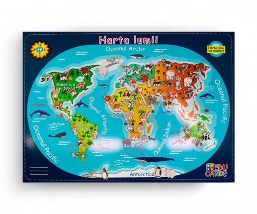 Harta interactivă cu animale