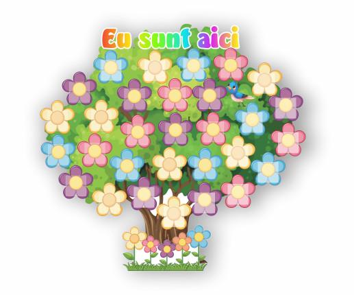 Eu astăzi sunt aici - Arborele vesel